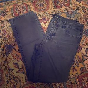 Faded Black Denim